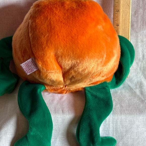 RARE “Pumkin” Ty Beanie Baby. Large 13” Pumkin Fluffy Bundle. - Picture 4 of 6